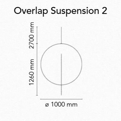 Overlap Suspension Lamp