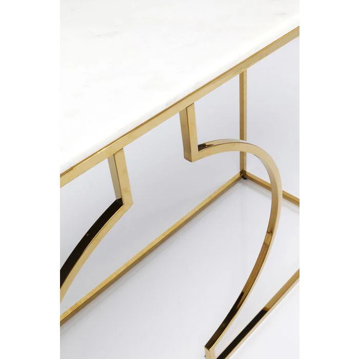 Console Miami Loft Gold 120cm