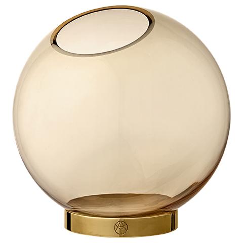 GLOBE vase w. stand