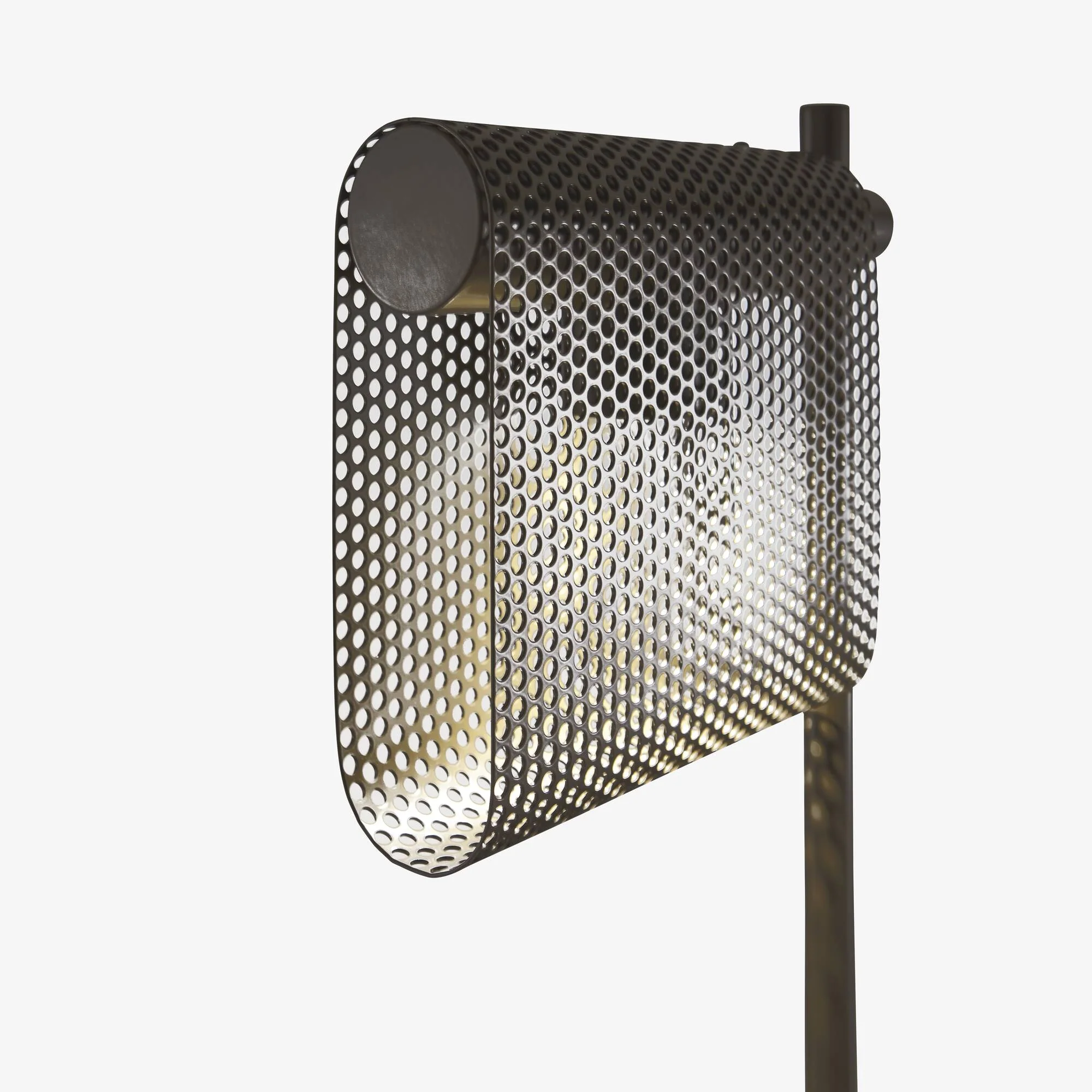 Grid Floor Standard Lamp Bronze