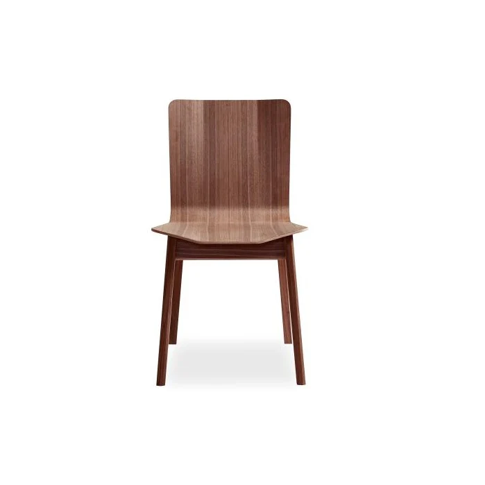SM 807 Dining Chair Wooden Legs (Veneered Shell)