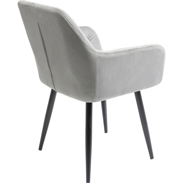 Chair with Armrest Kira Grey