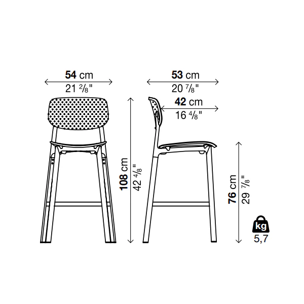 COLANDER Bar Stool