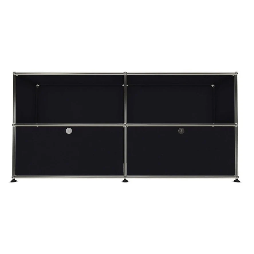 Haller Sideboard M - 2 DropDown Doors on Bottom Tier