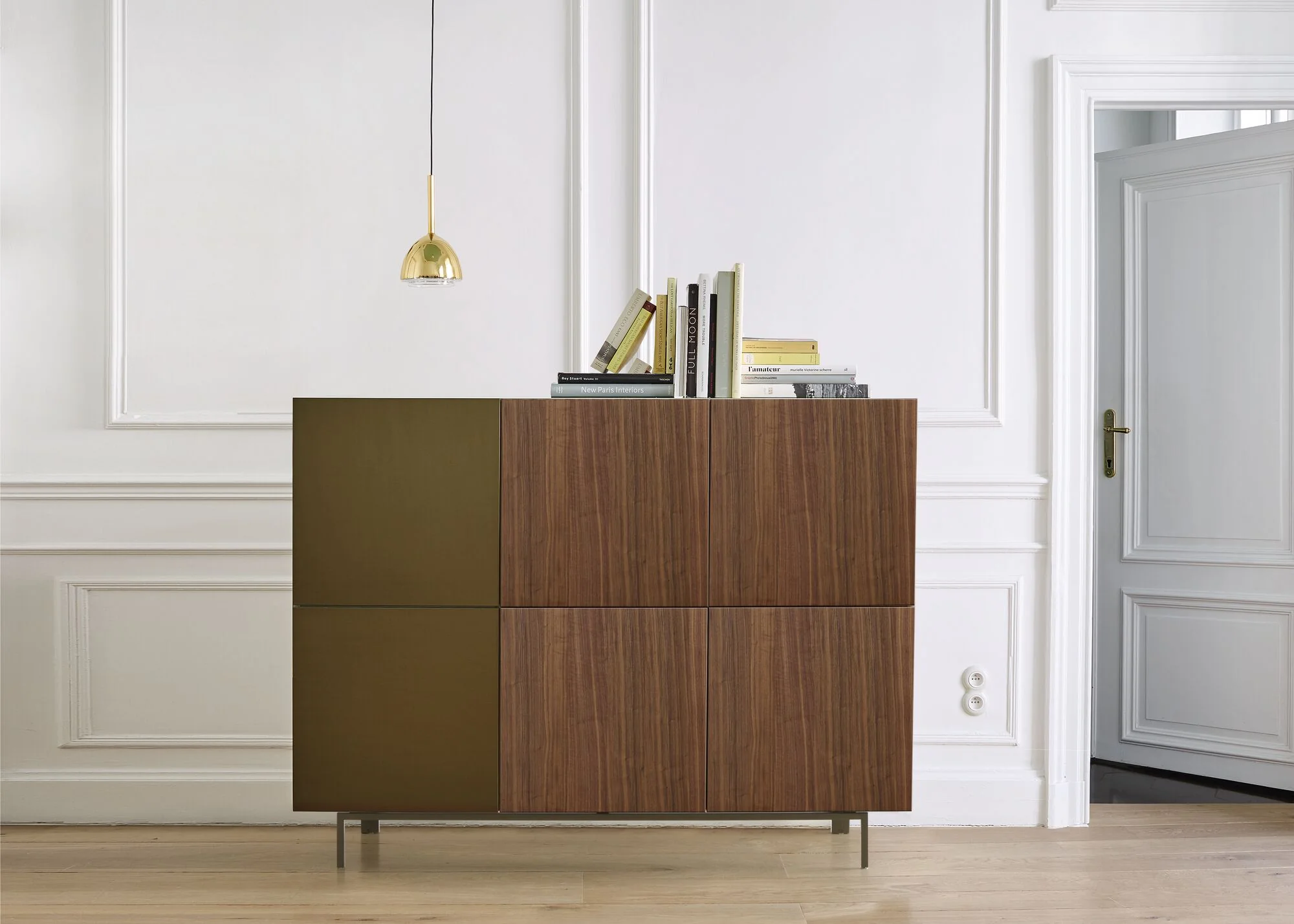 Brass Bell Suspended Ceiling Light 1 Cable