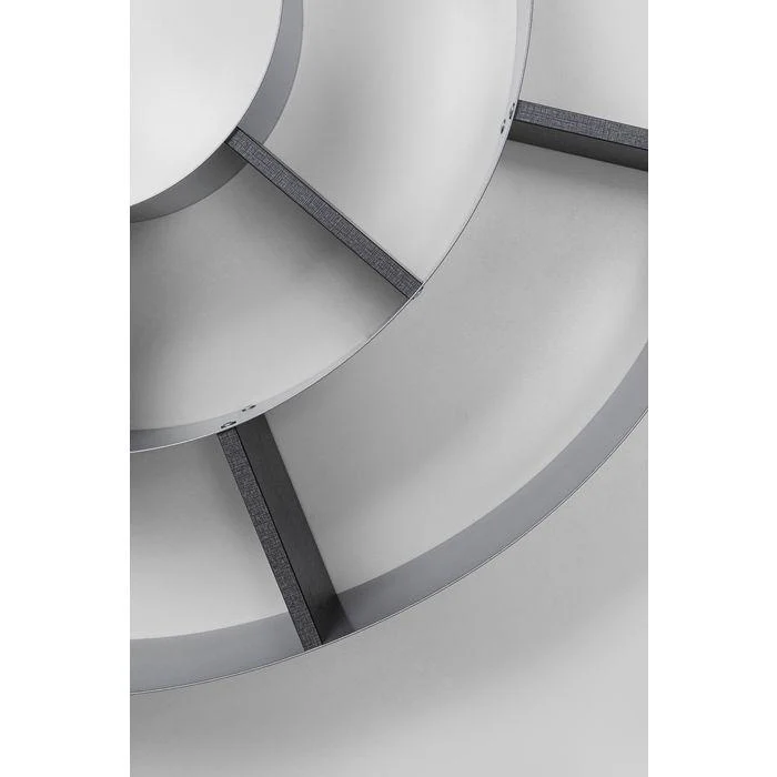 Wall Shelf Snail silver-grey