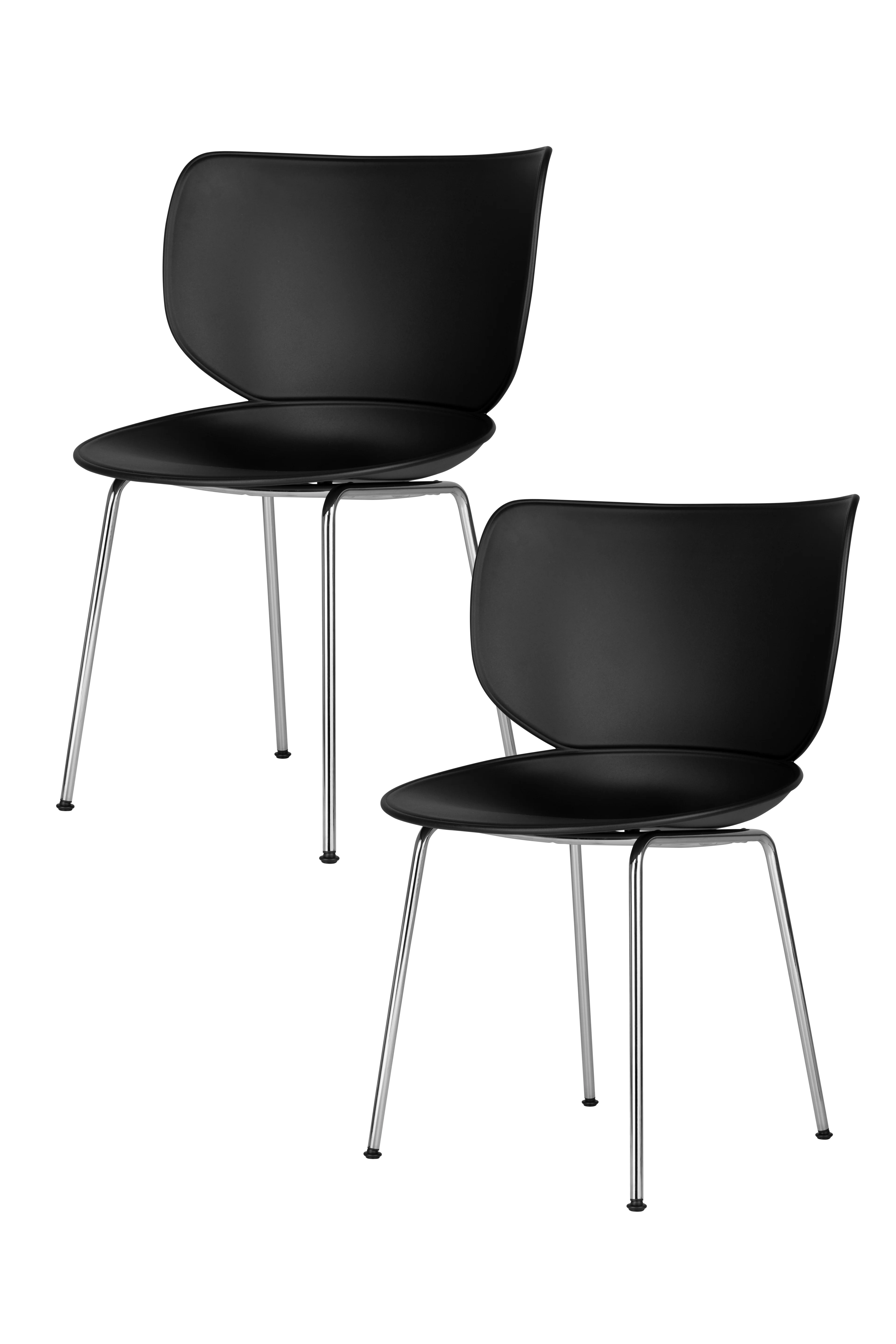 Hana Chairs Un-Upholstered Set of 2