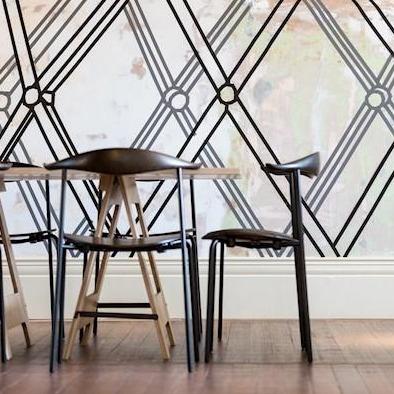 CH88P Powder Coated Dining Chair