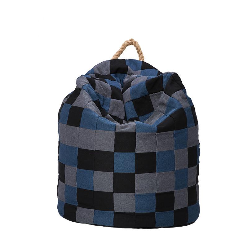 Checked Bean Bag