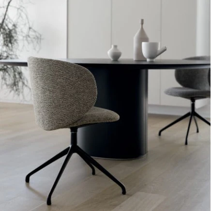 DUA Swivel trestle Chair - Backrest 2