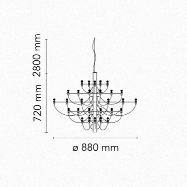 2097/30 Suspension Lamp