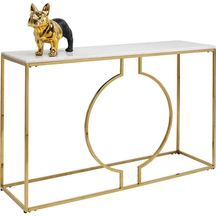 Console Miami Loft Gold 120cm