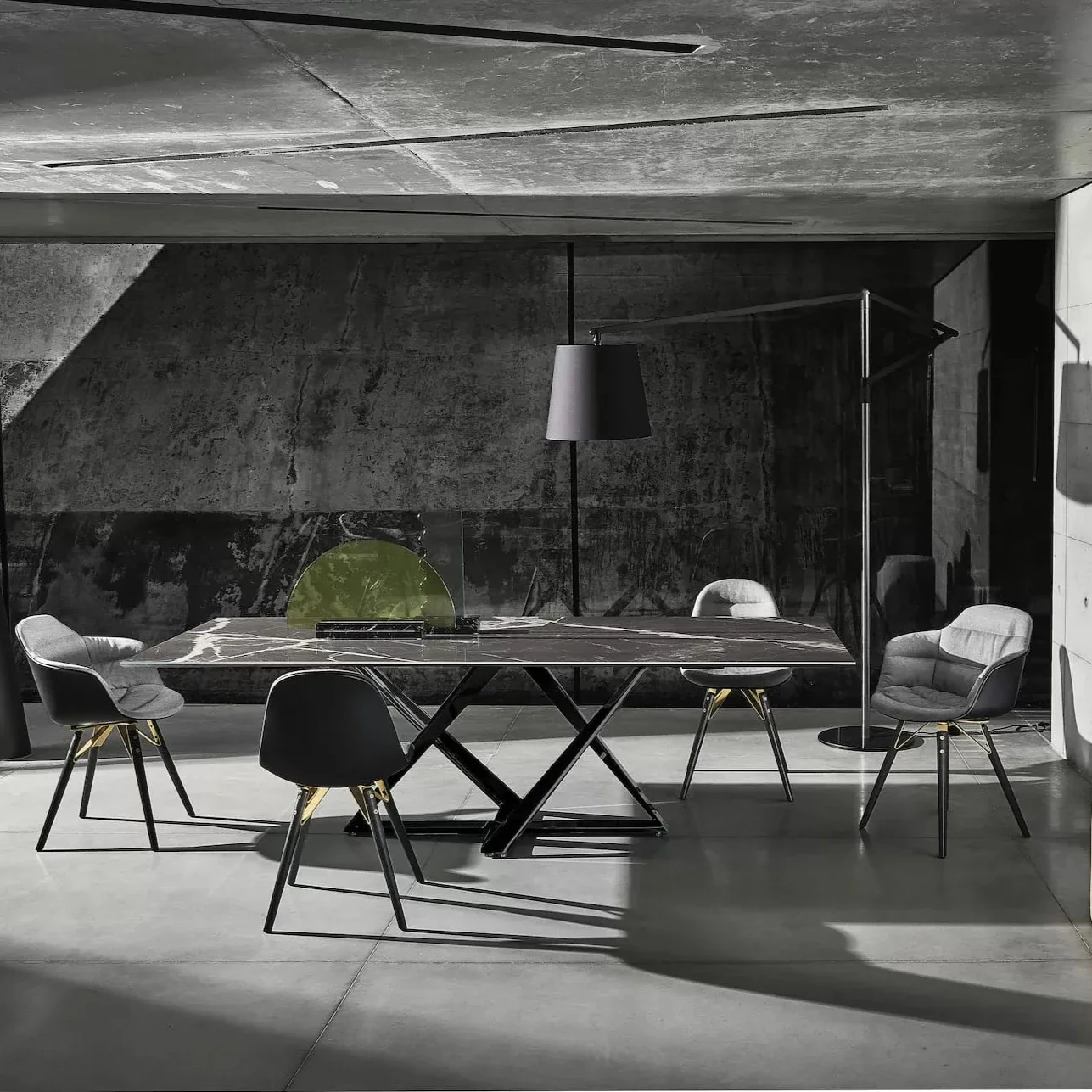 Millennium Rectangular Marble Table