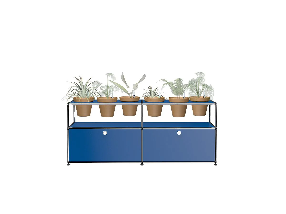 Haller Plant Sideboard - Six Vase Holders