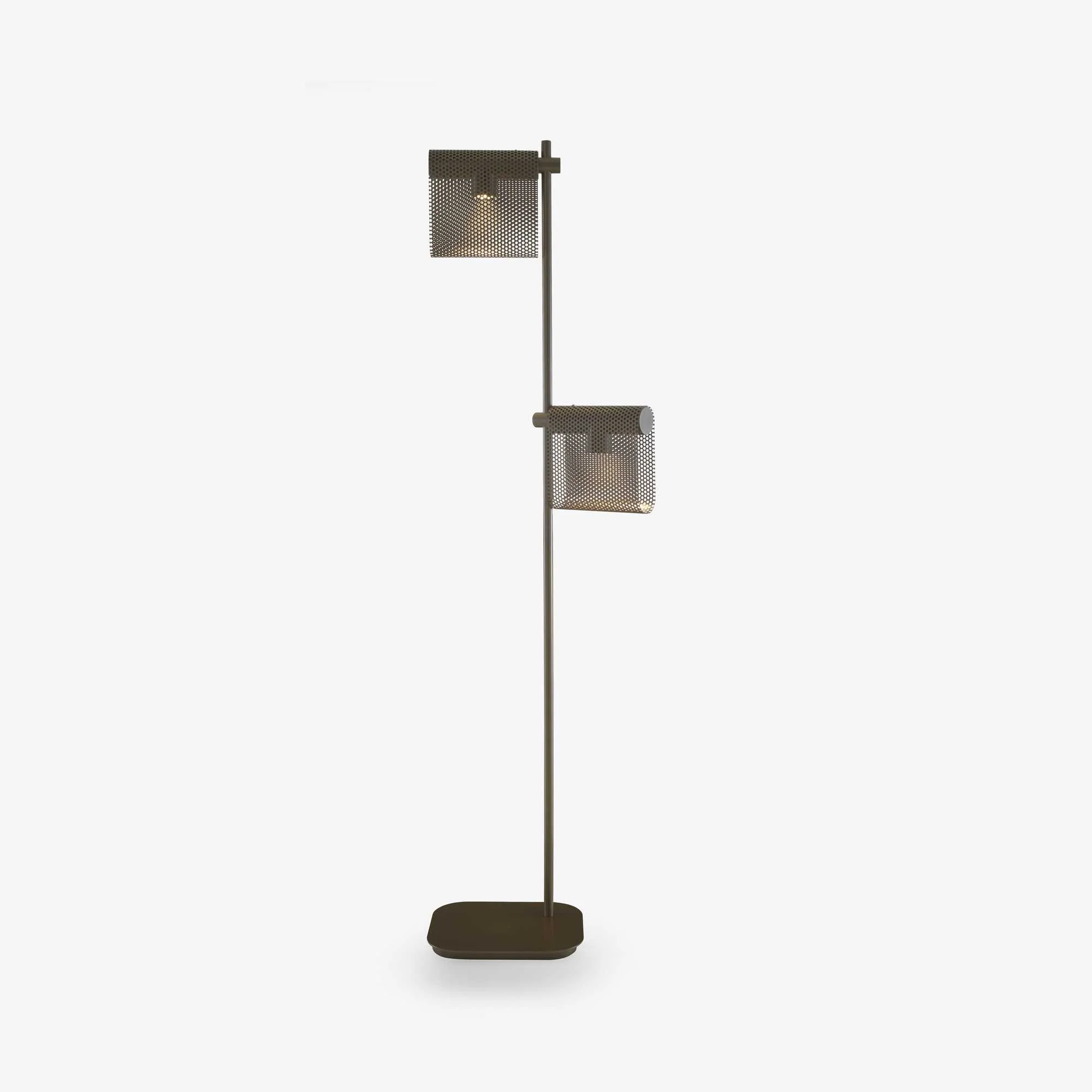 Grid Floor Standard Lamp Bronze