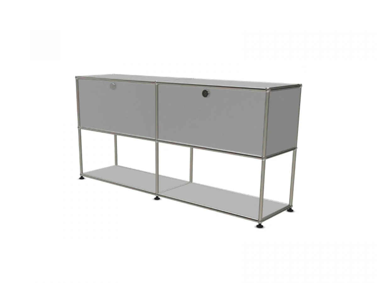 Haller Sideboard M with Lower Structure and 2 Vasistas