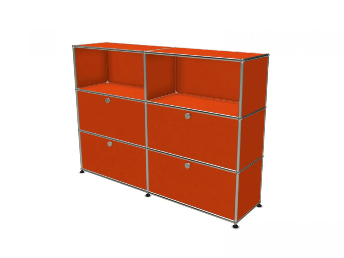 Haller High Sideboard M with 4 Drop-Down Doors