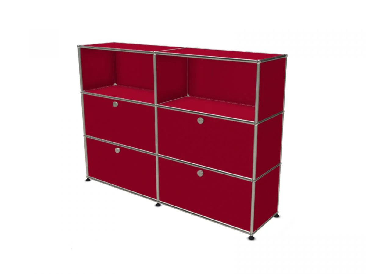 Haller High Sideboard M with 4 Drop-Down Doors