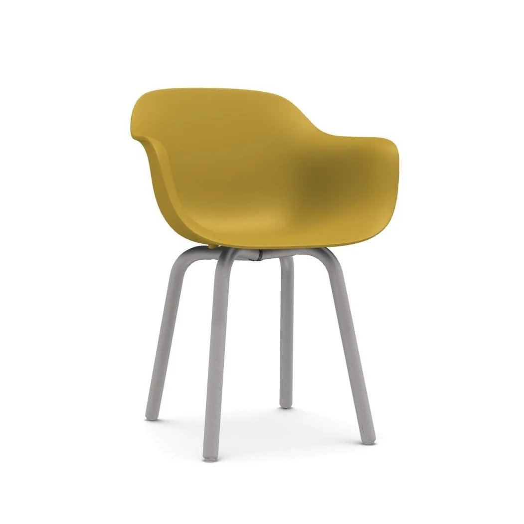 Substance Anodised aluminium ArmChair