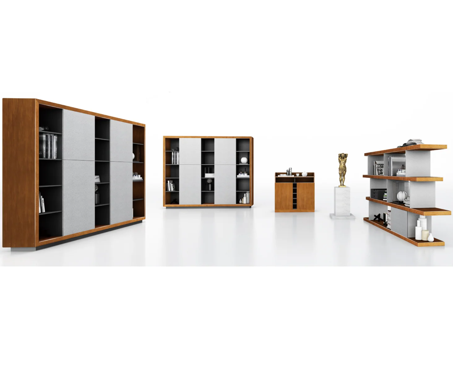 Sao Wooden Office Cabinet -  VECO Series