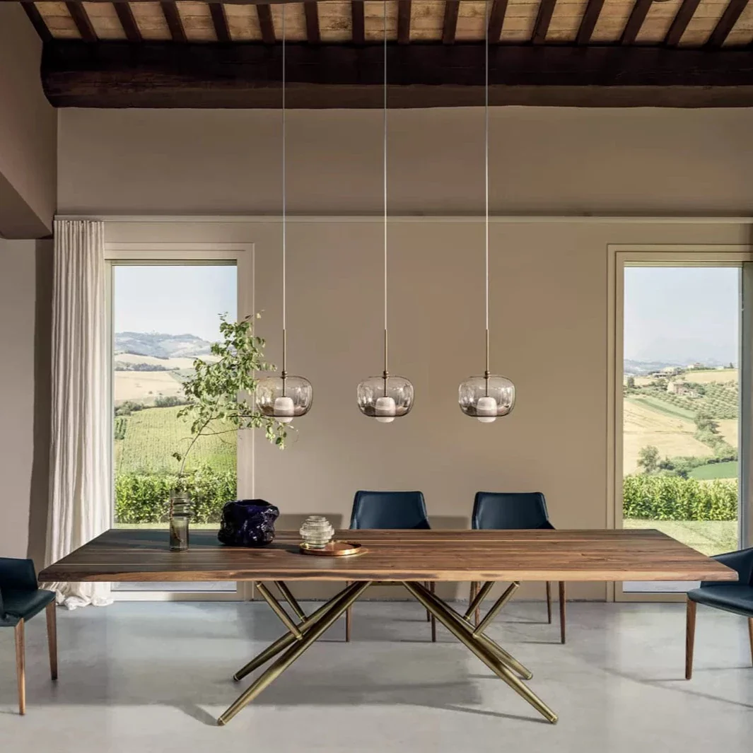 Bridge Rectangular Wood Table