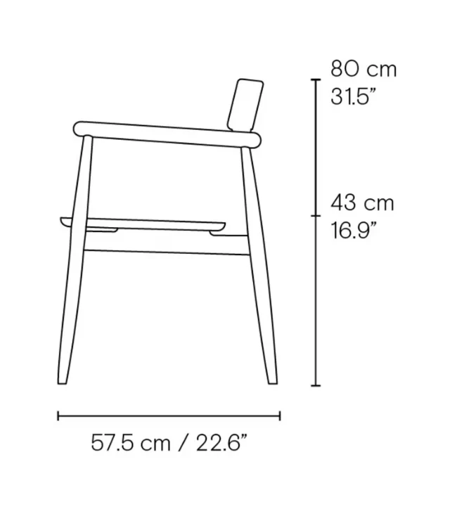 E008 Embrace Outdoor Dining Chair