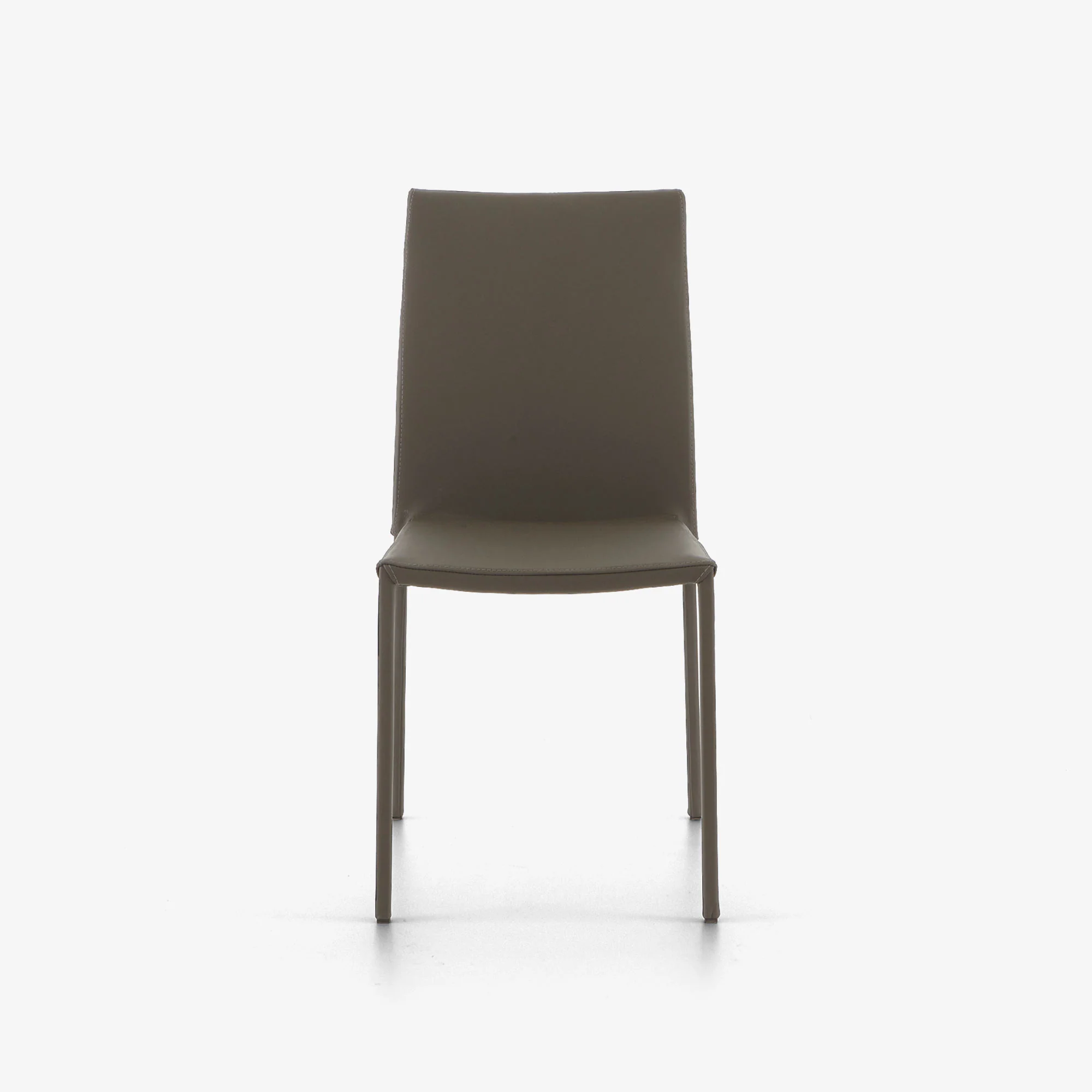 Slim Chair Chair Grey Leather