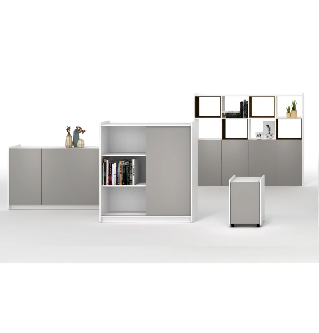 Sao Wooden Office Cabinet -  NEOFRONT Series