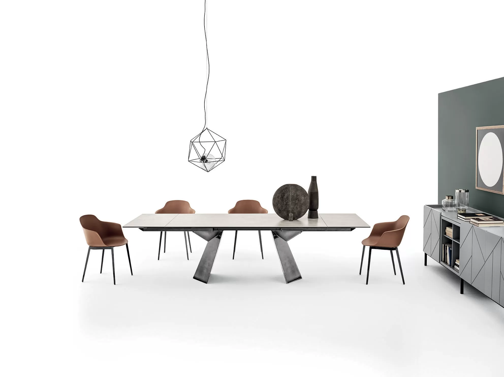 Fiandre Extendable Marble/Ceramic Table