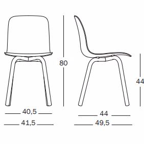 Substance Chair aluminium tube