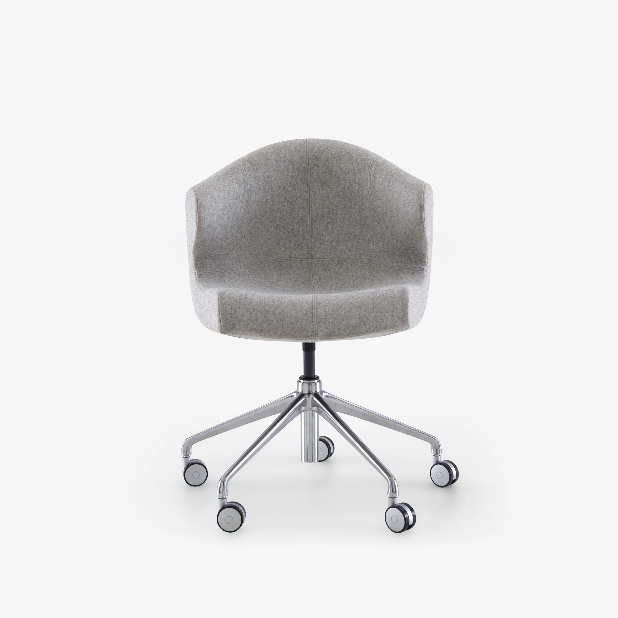 Alster Alster Carver Chair Aluminium Base On Castors