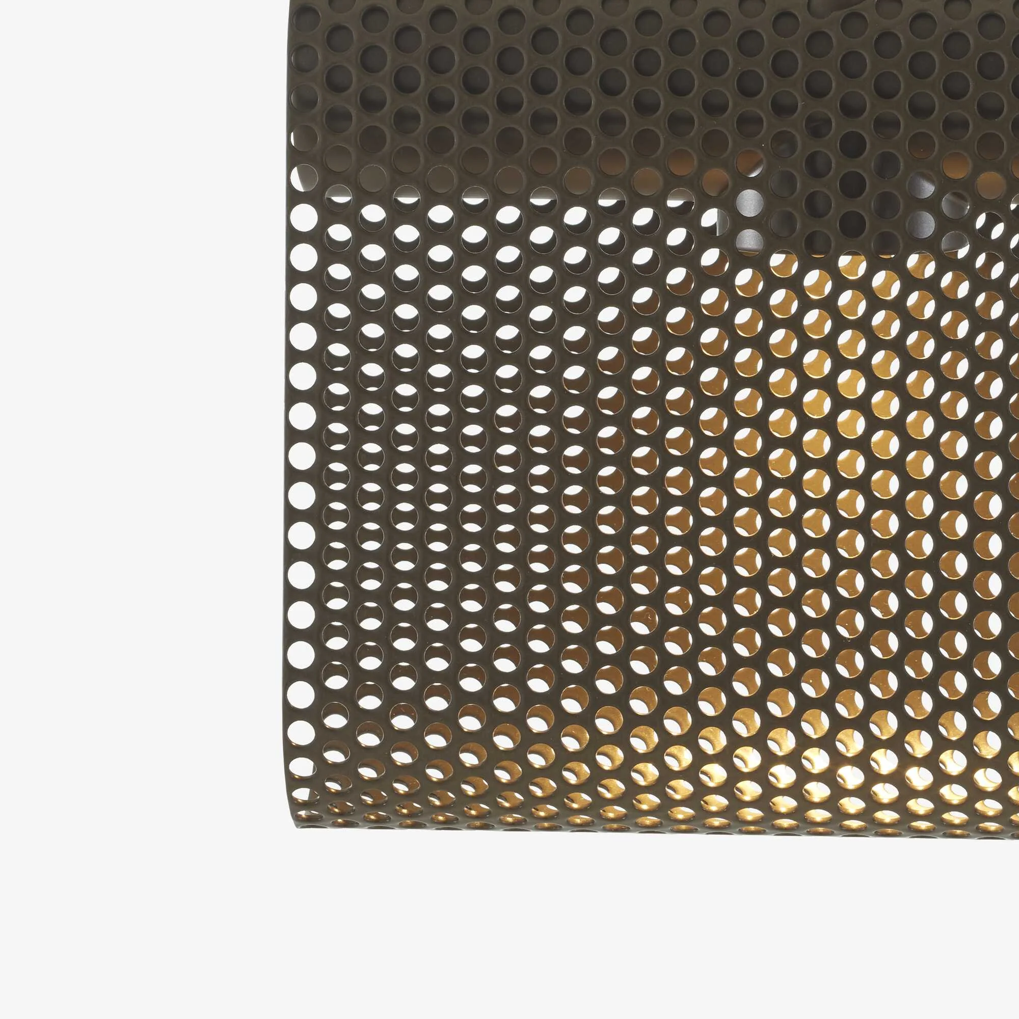 Grid Suspended Ceiling Light Bronze