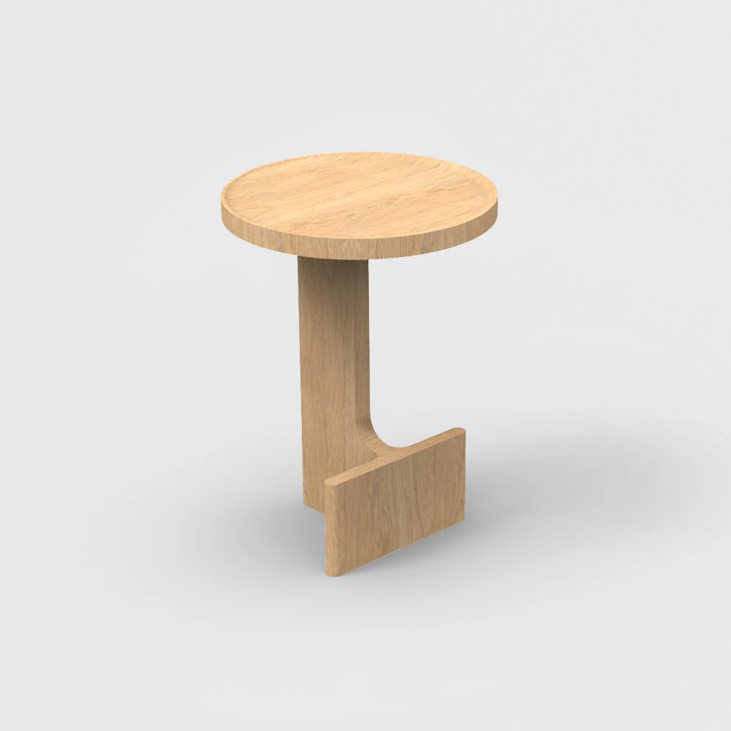 Beam Side Table by Ariake