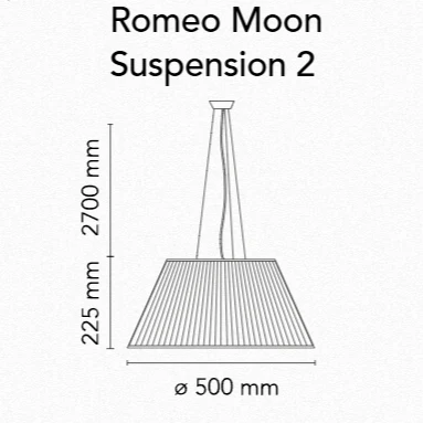 Romeo Moon Suspension Lamp