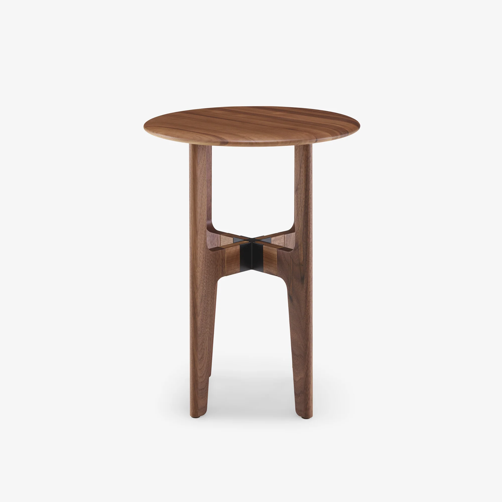 Nodum Occasional Table Solid American Walnut High Version