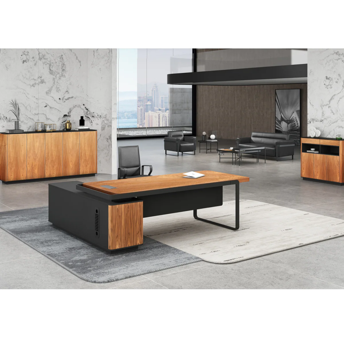 Sao Executive Desk - TMPW-00041 Griden Series