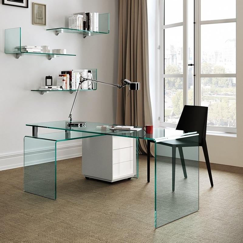 Rialto Isola Glass desk