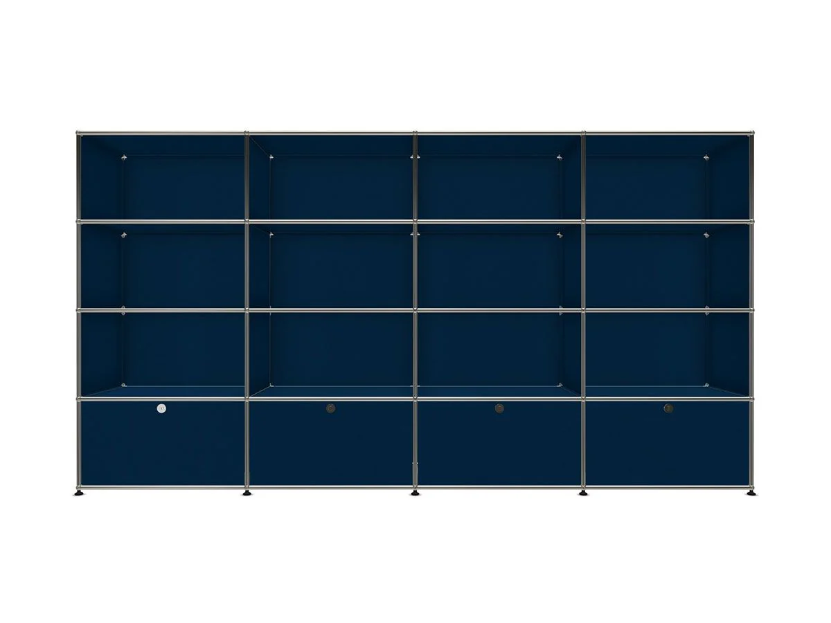 Haller Bookcase XL with 4 Drop-Down Doors