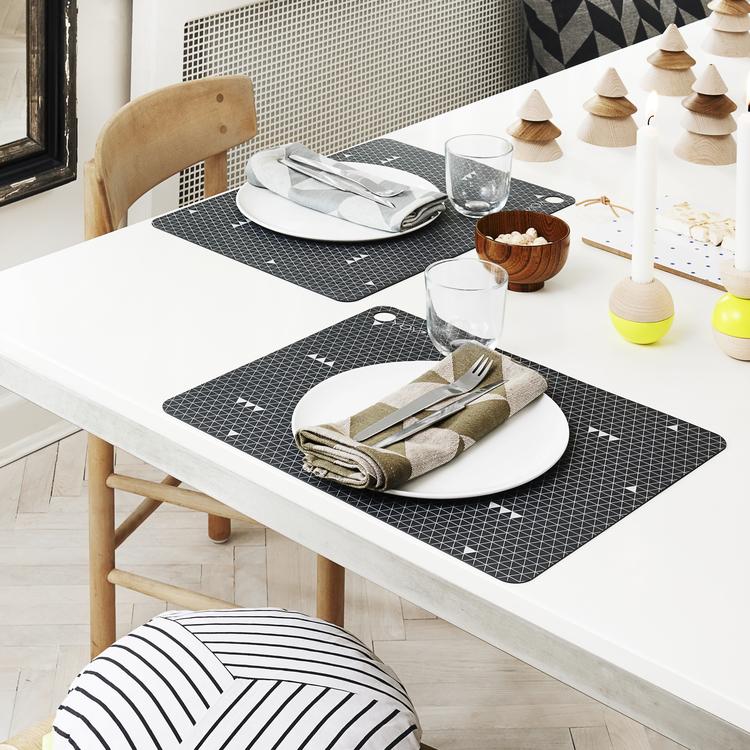 Placemats Grey Line - 2 pcs