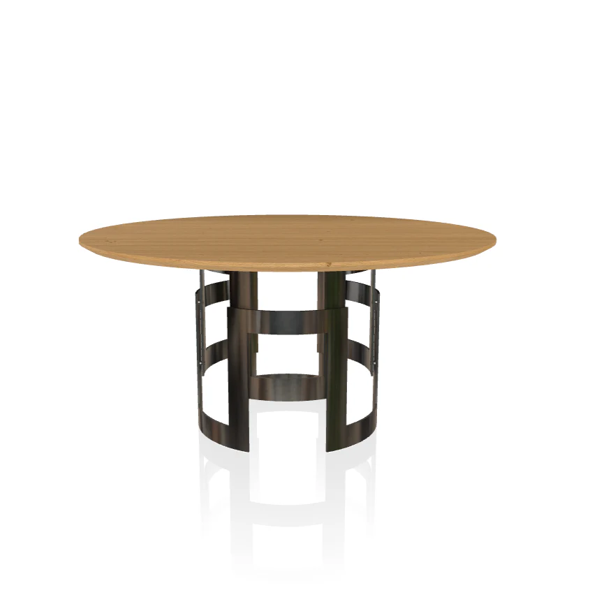 Imperial Round Wood Table