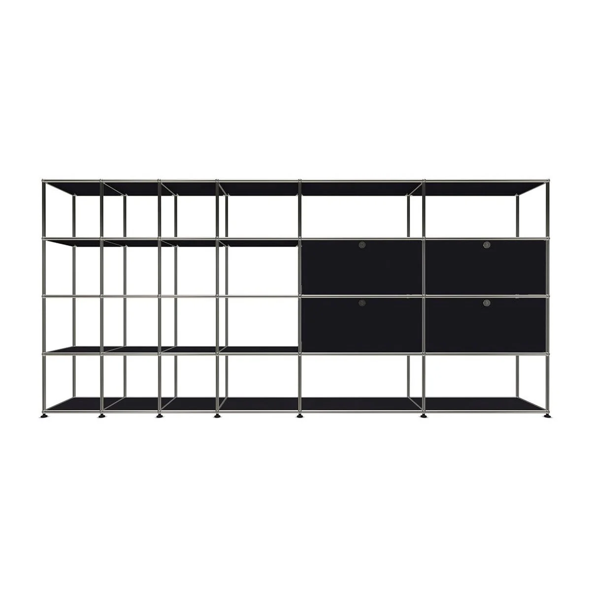 Haller Bookcase and Storage Unit with 4 Vasistas Doors XL