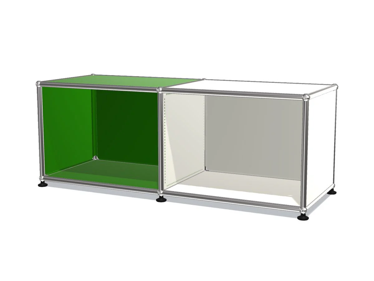 Haller Sideboard - Pure White + Green USM