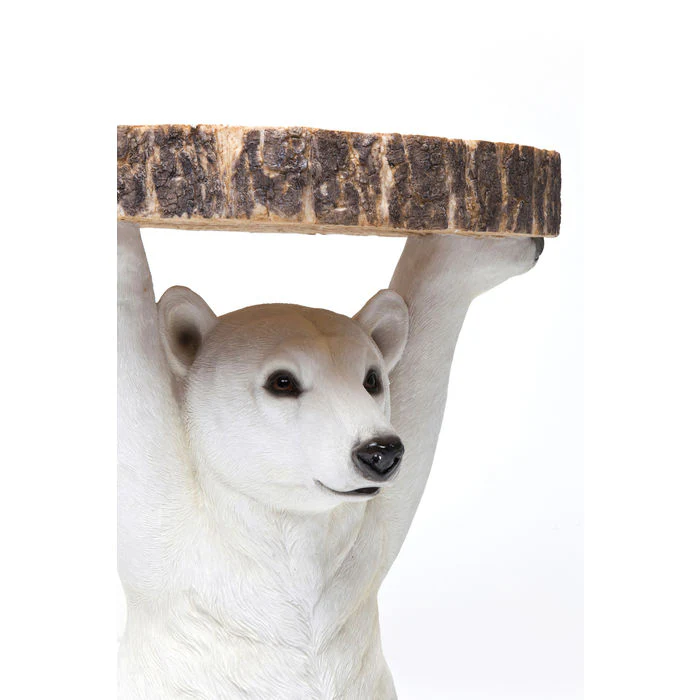Side Table Animal Polar Bear ¯37cm