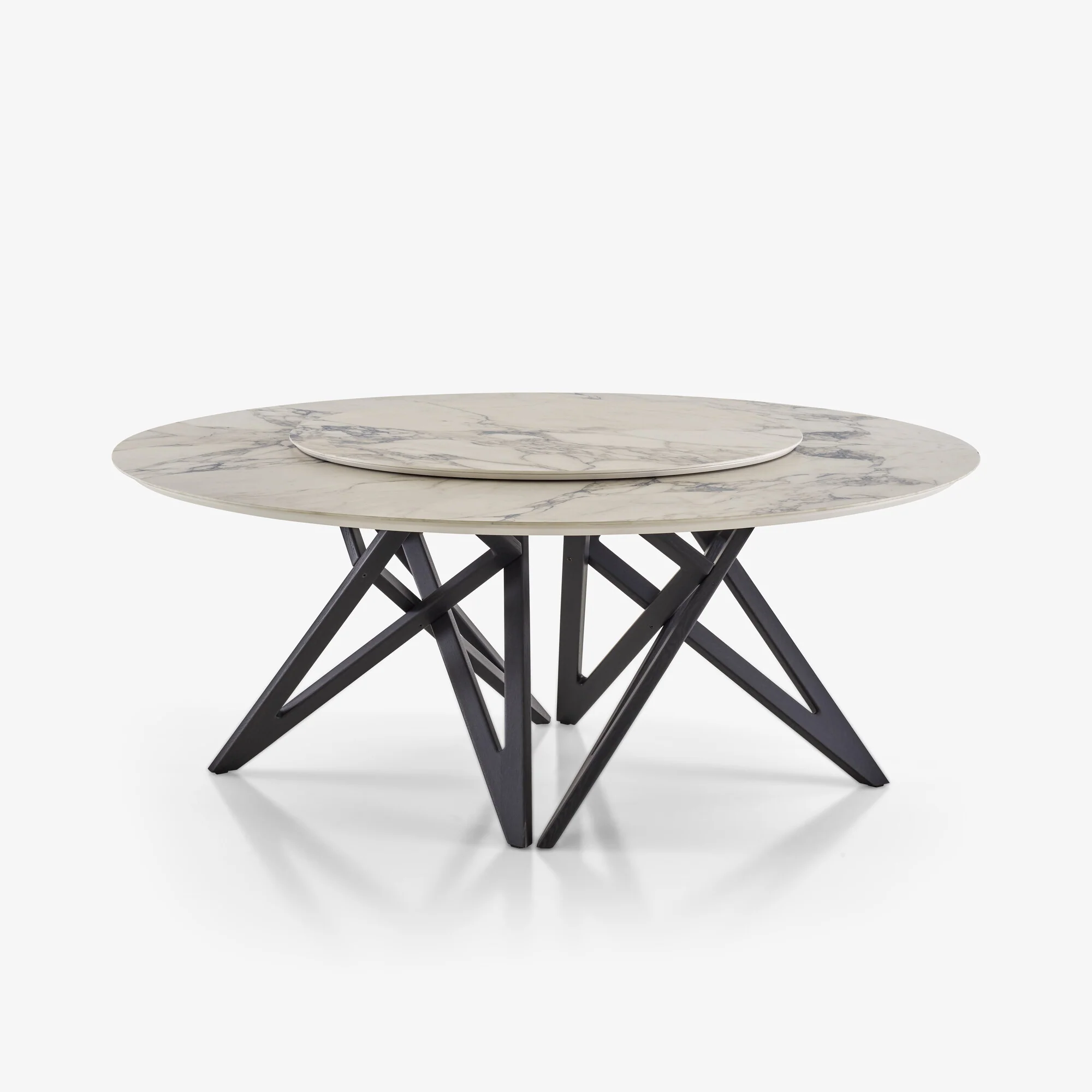 Ennéa Dining Table - Lazy Suzan Lazy Suzan - Ø 94 Cm