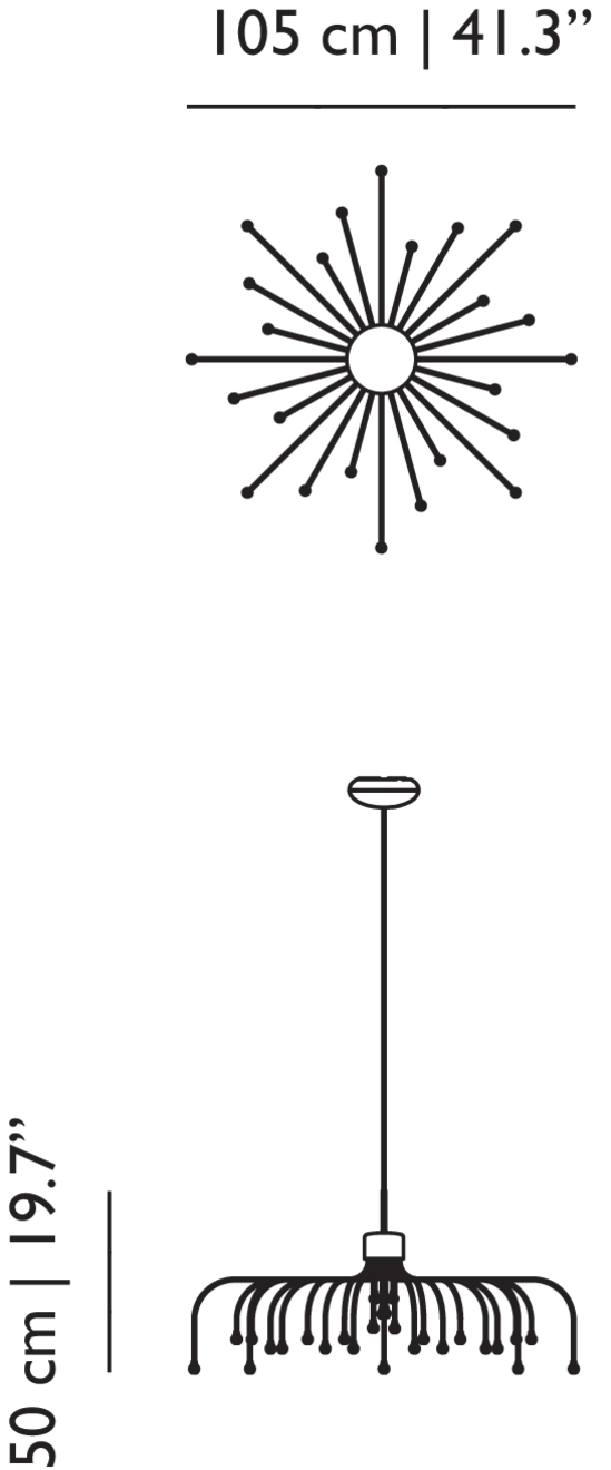 Starfall Suspension Light