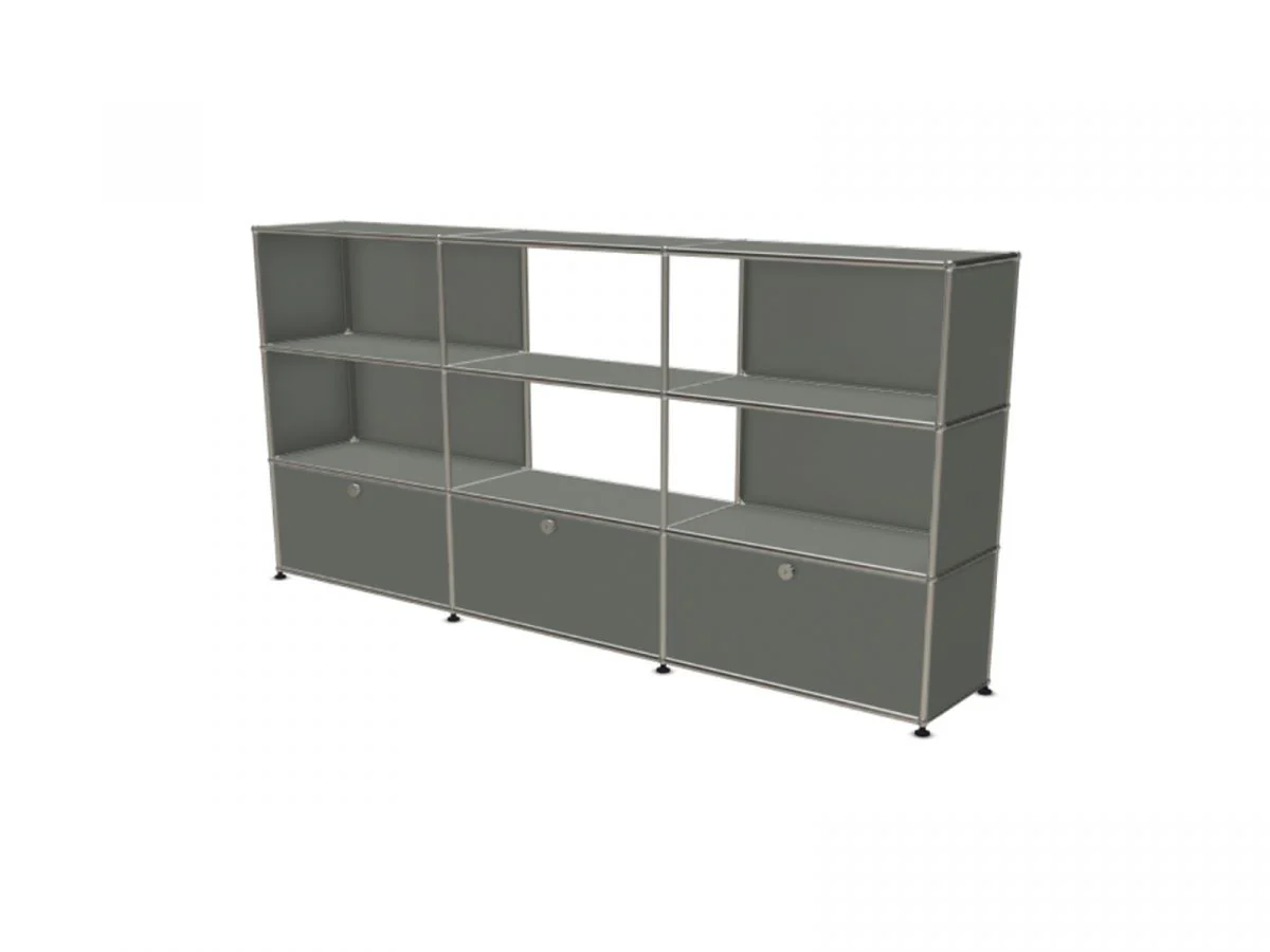 Haller High Sideboard L with 3 Drawers