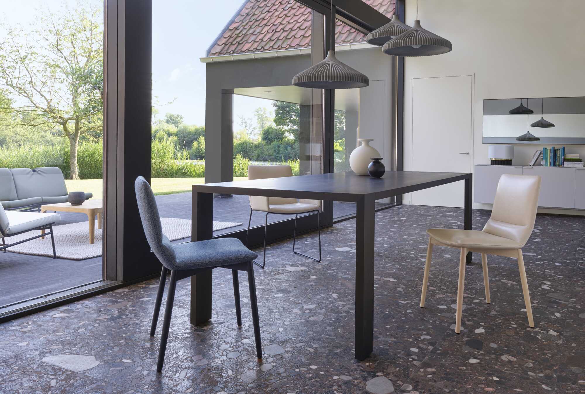 Bendchair Chair Metal Base