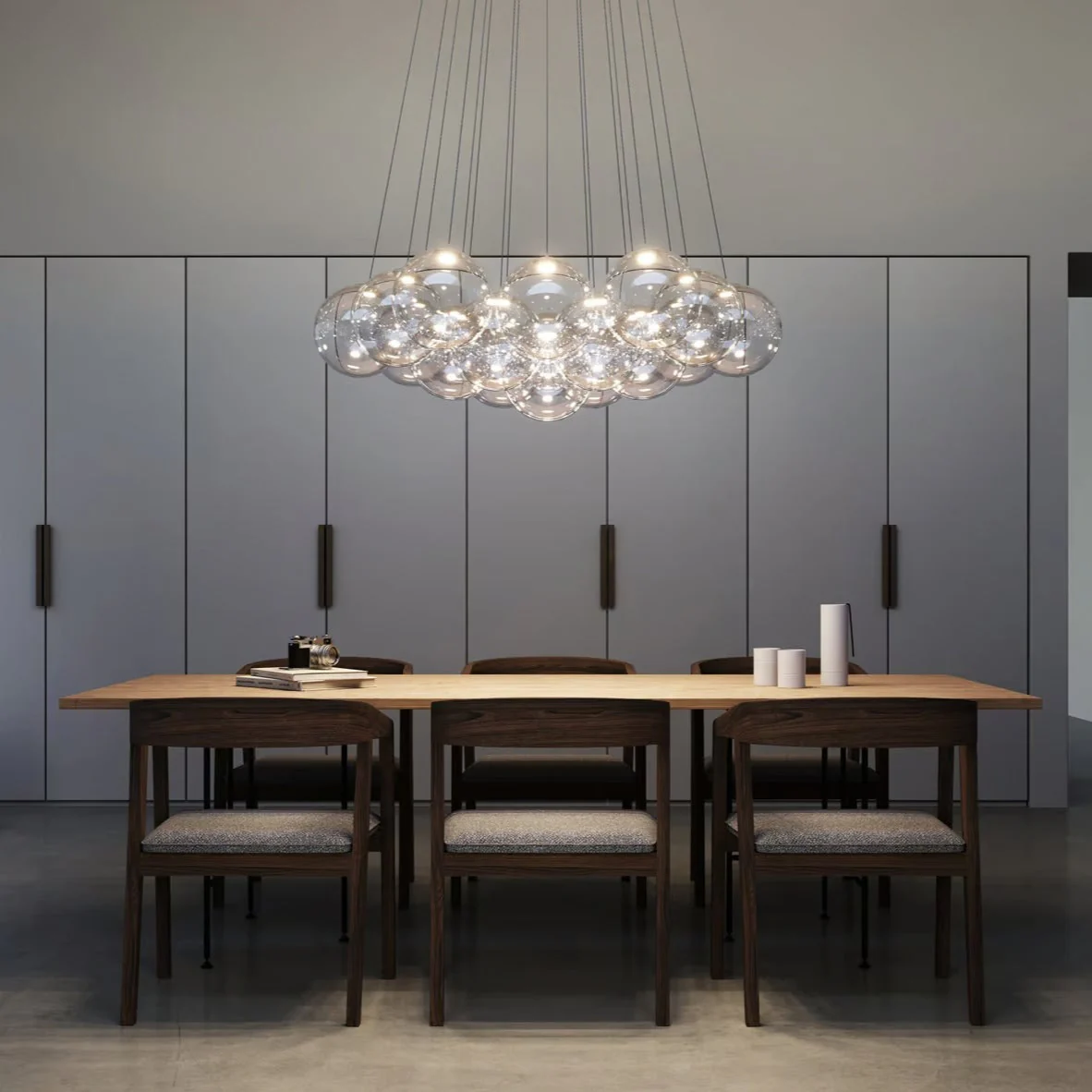 Random Cloud 19 Lights Ø28 Suspension Lamp