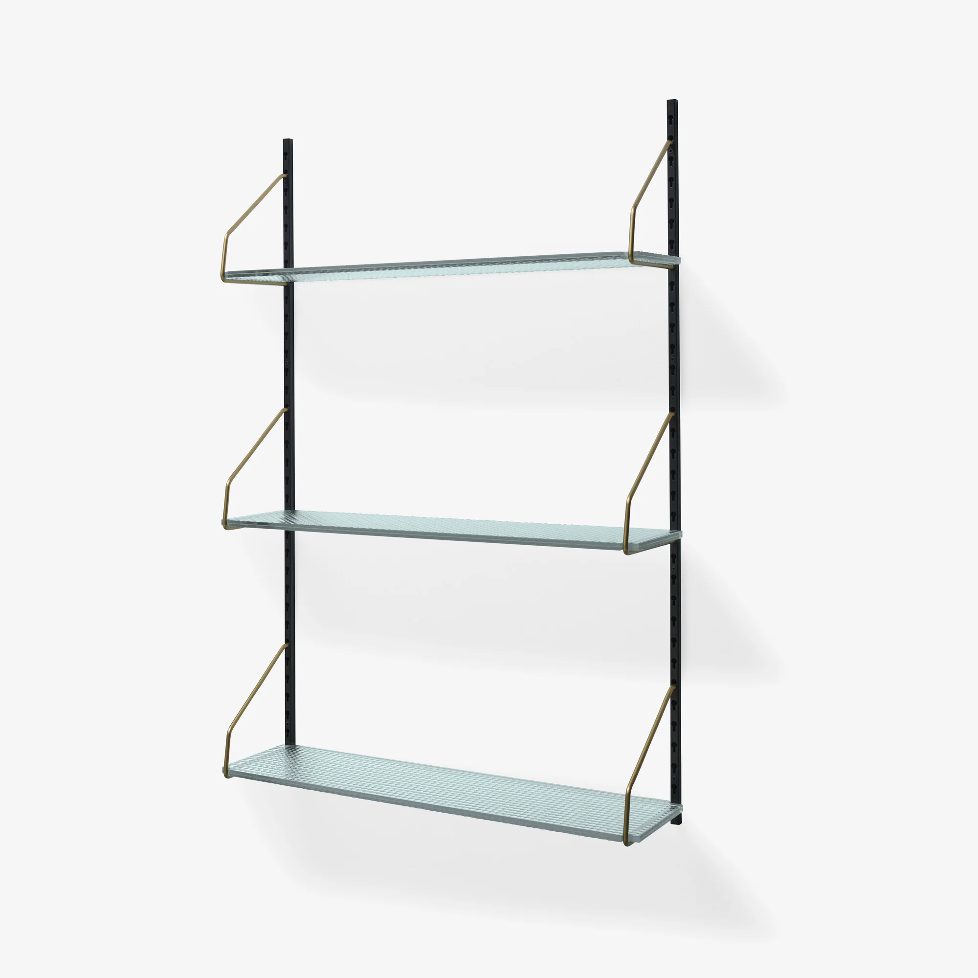 Bibliothèque Murale Wall-Mounted Bookshelf With Glass Shelves
