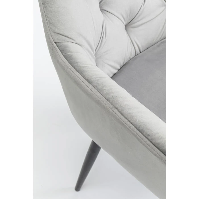 Chair with Armrest Kira Grey